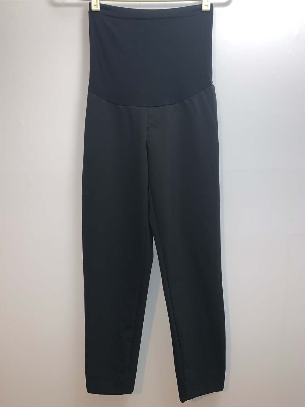 A Pea in the Pod Black Straight-Leg Maternity Pants